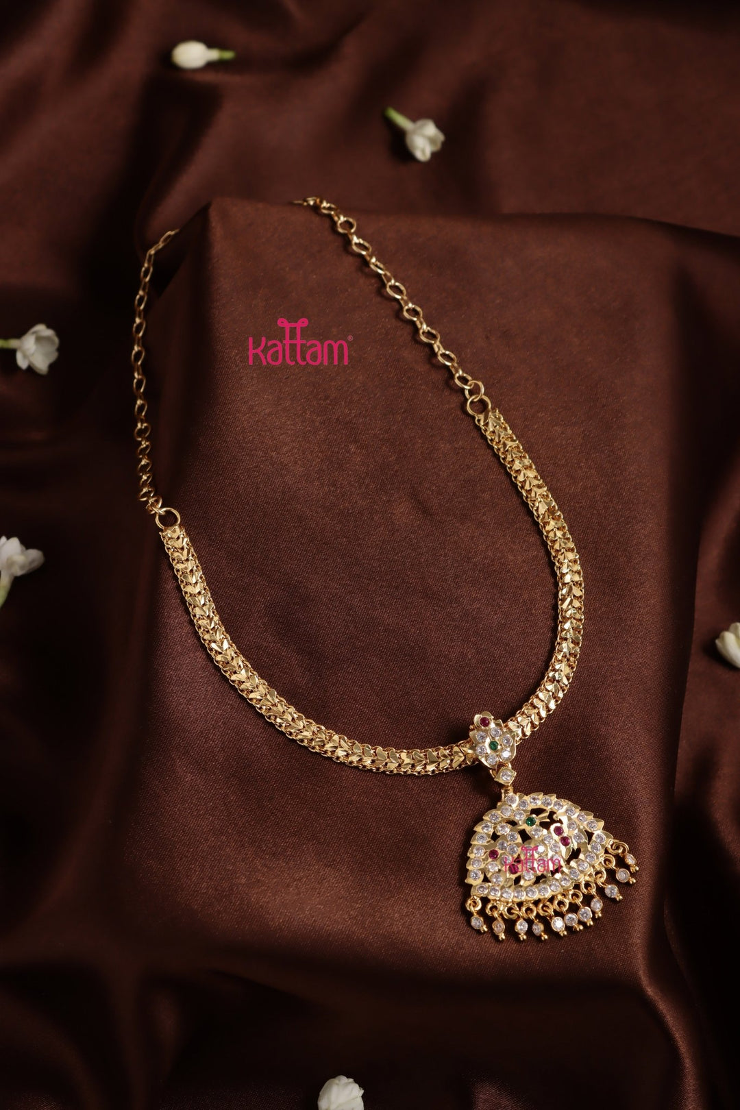 Gati Stone Attigai - Design 7 (No Earrings) - N3894