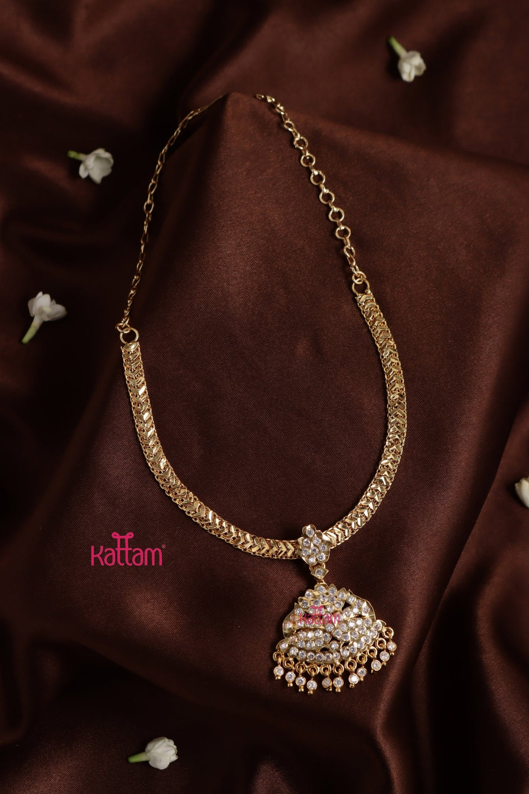 Gati Stone Attigai - Design 8 (No Earrings) - N3895