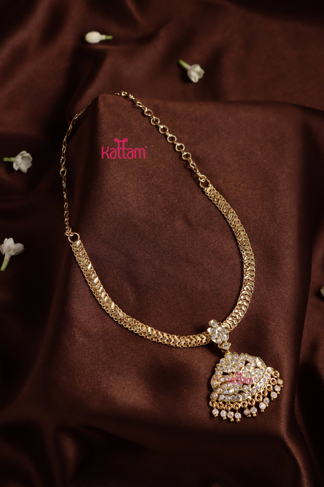 Gati Stone Attigai - Design 8 (No Earrings) - N3895