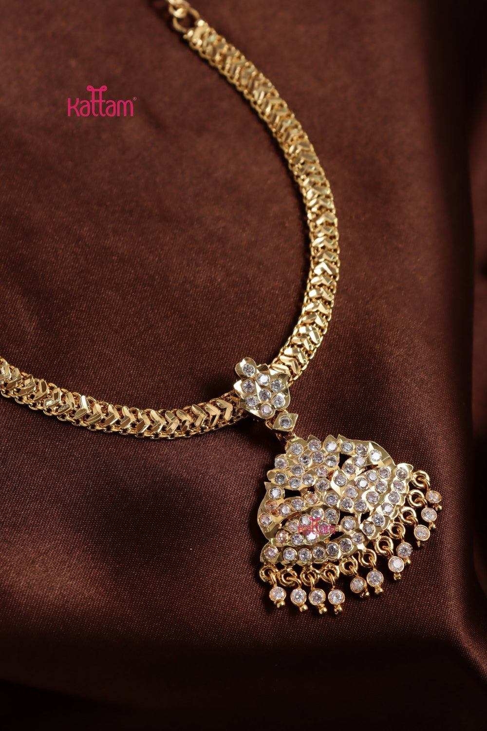 Gati Stone Attigai - Design 8 (No Earrings) - N3895