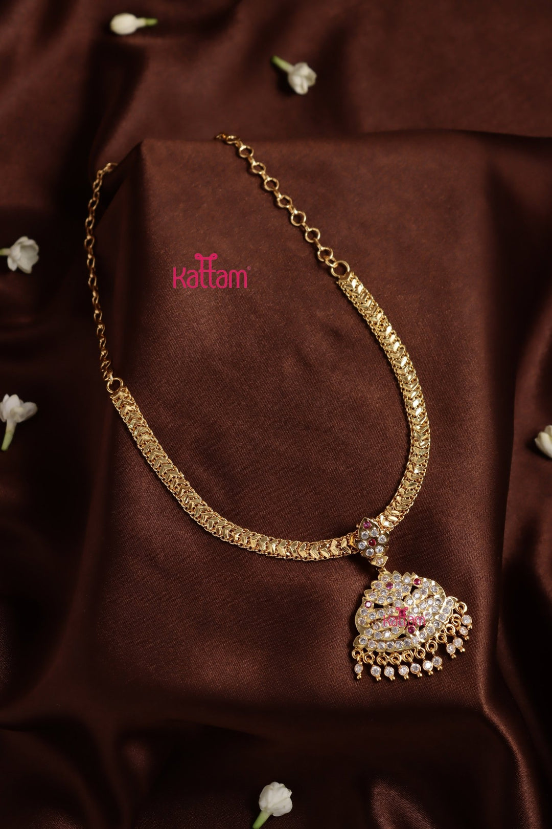 Gati Stone Attigai - Design 9 (No Earrings) - N3896