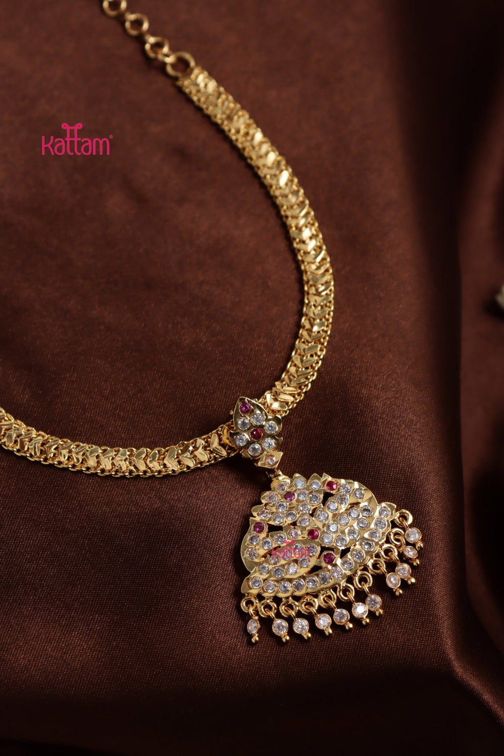 Gati Stone Attigai - Design 9 (No Earrings) - N3896