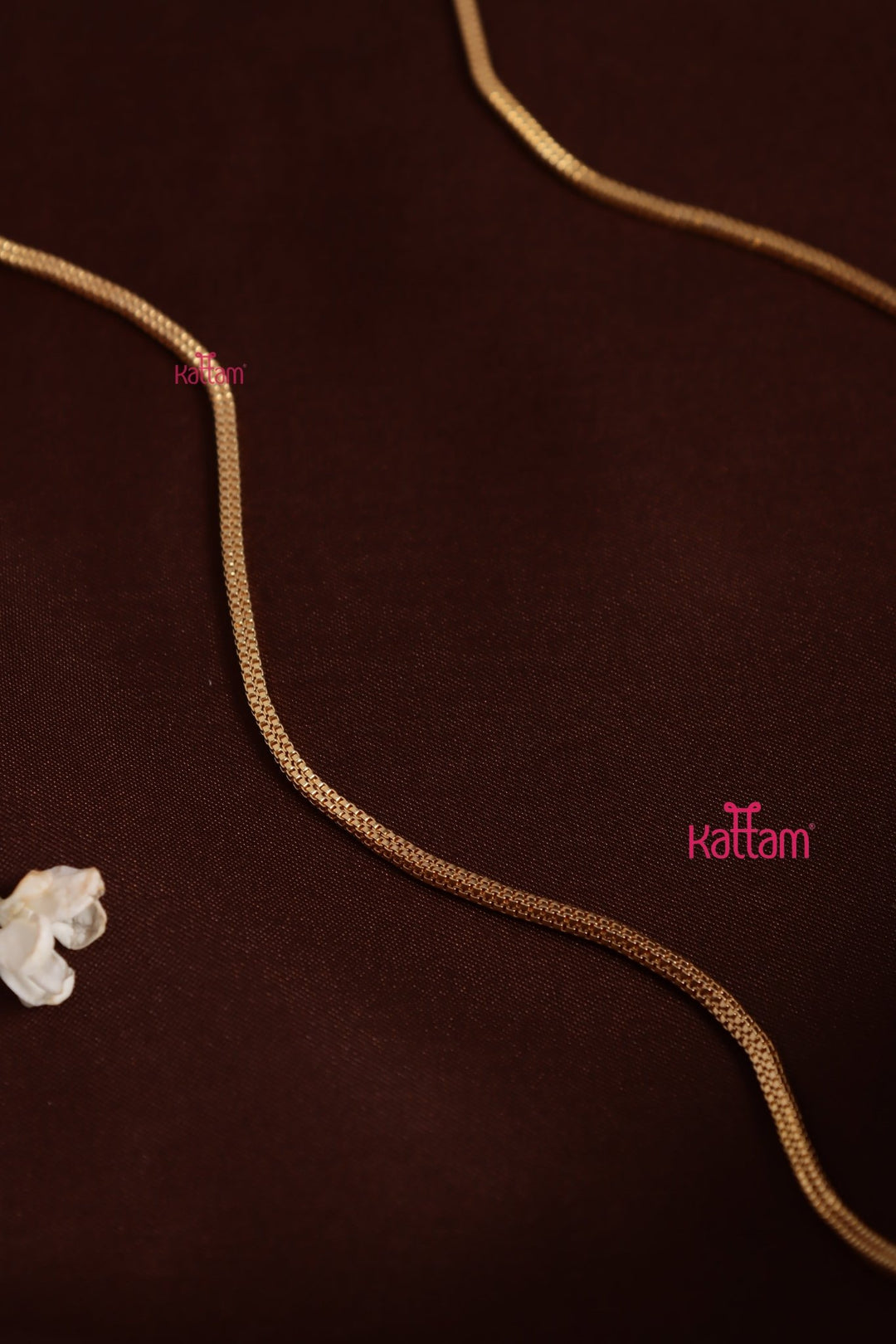 Gati Swan Dollar Goldtone Chain - Multistone (No Earrings) - N3936