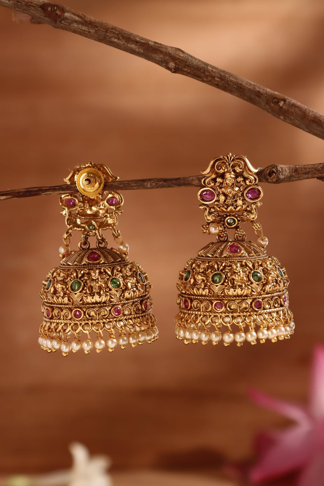 Goddess Bridal Jhumka - E1468