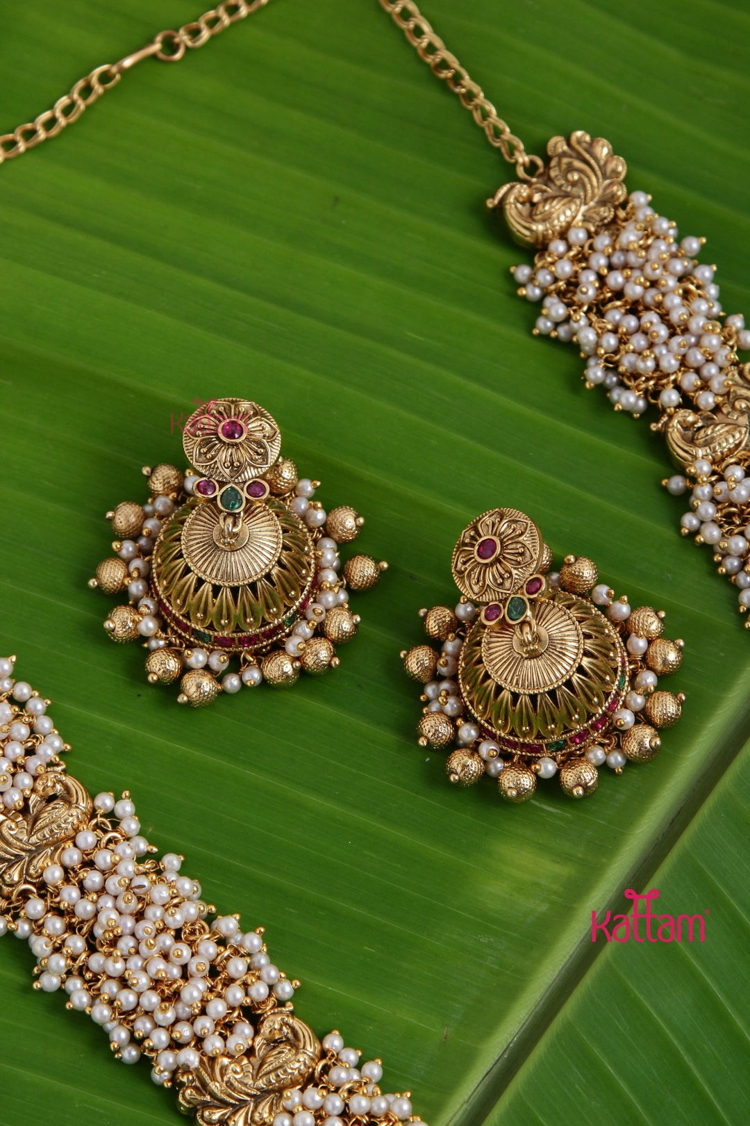 Goddess Bridal Pearl Haram - N3148