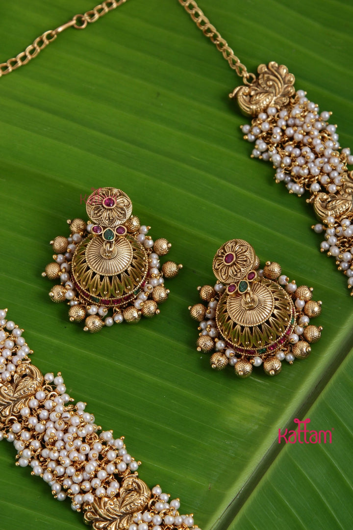 Goddess Bridal Pearl Haram - N3148
