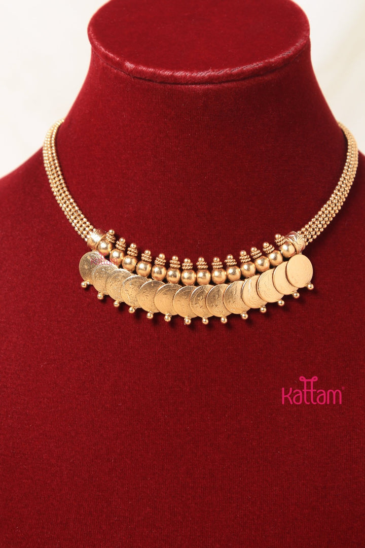 Goddess Coin Choker Set - N3060