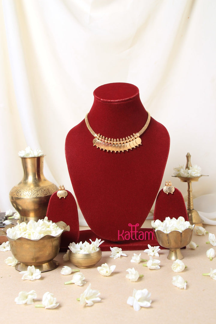 Goddess Coin Choker Set - N3060