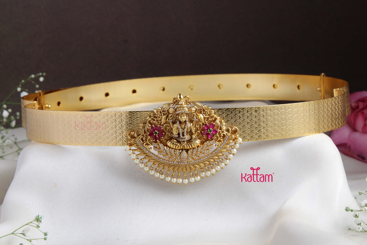 Goddess Floral Semi Bridal Hip Belt - HB097