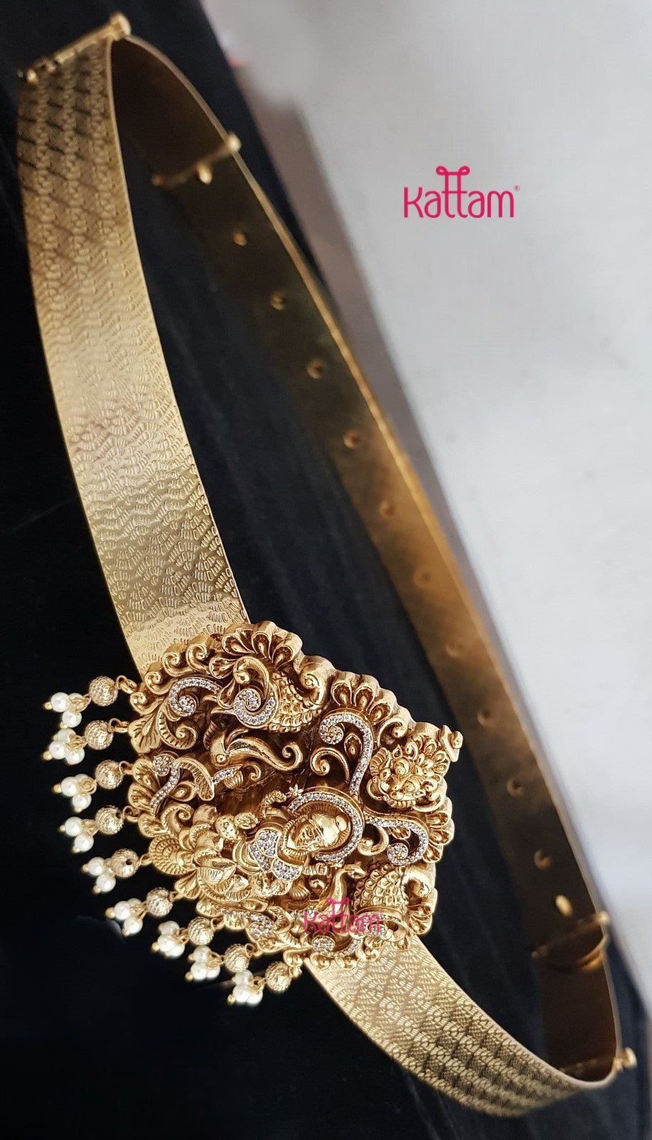 Goddess Nakshi Semi Bridal Hipbelt - HB216