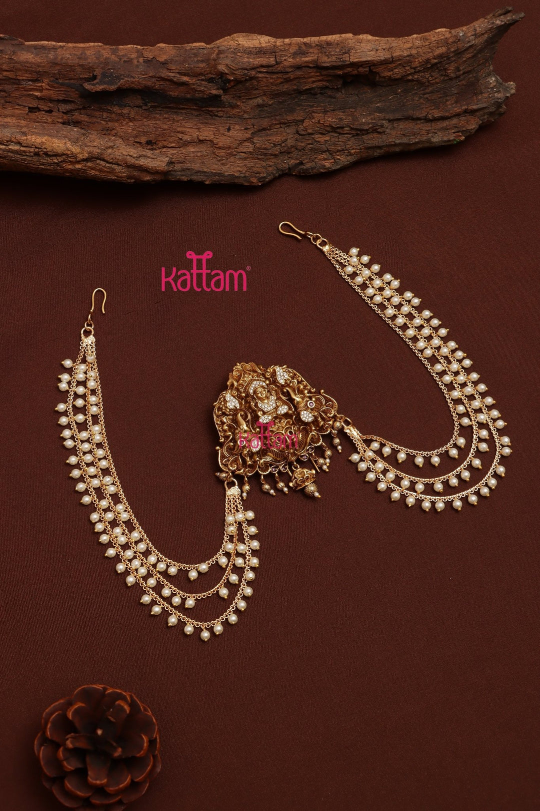 Goddess Pearl Bun Billai - JB118