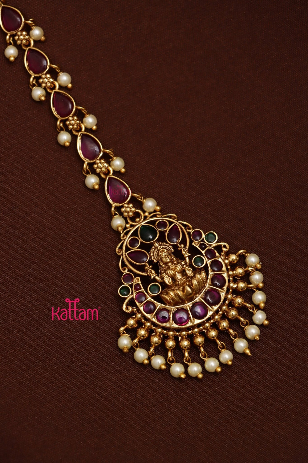 Goddess Pearl Maangtikka - MT140