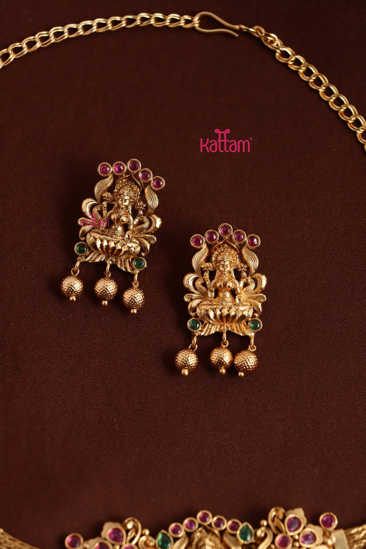 Goddess Pendnat Attigai Choker - N3787