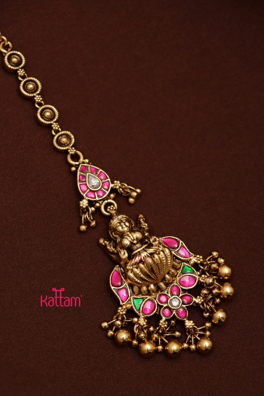 Goddess Ruby Thilak Maangtikka - MT144