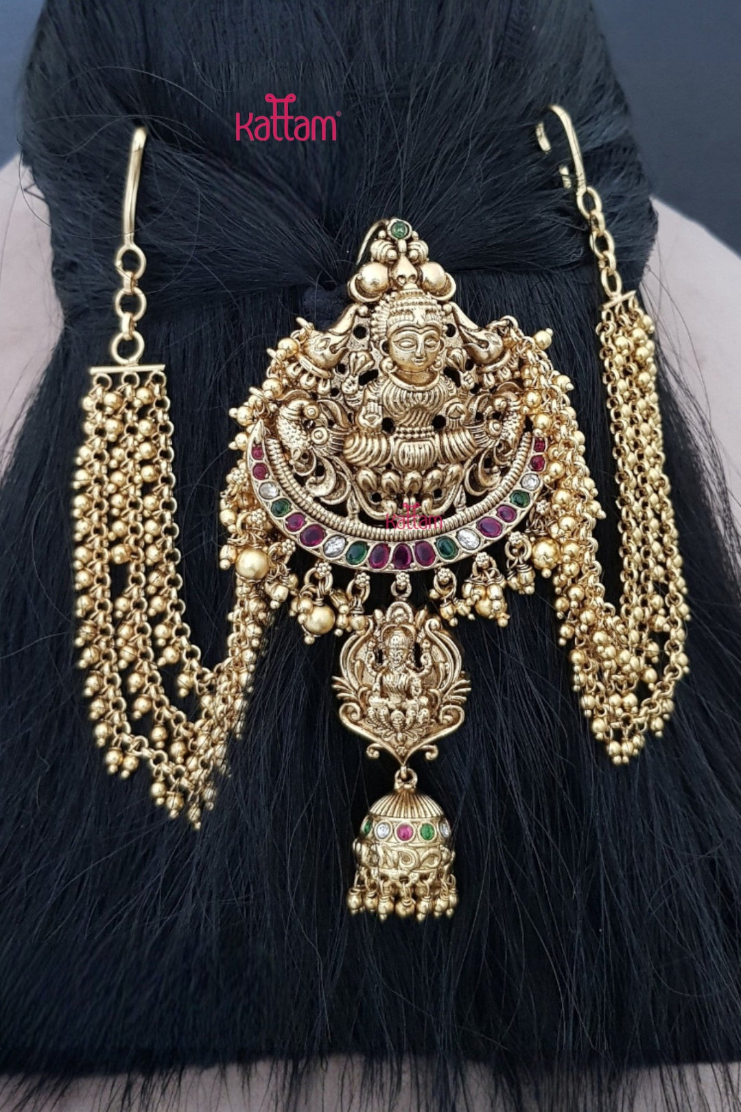 Goddess Rubygreen Bun Billai Set - Design 36 - JB178