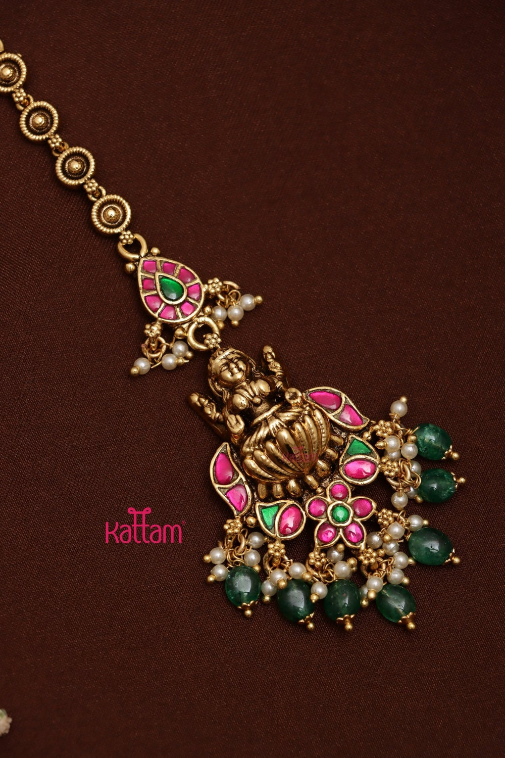 Goddess Rubygreen Thilak Maangtikka - MT145
