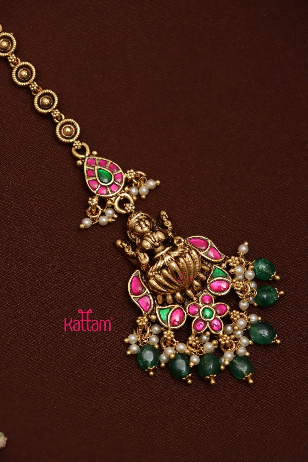 Goddess Rubygreen Thilak Maangtikka - MT145