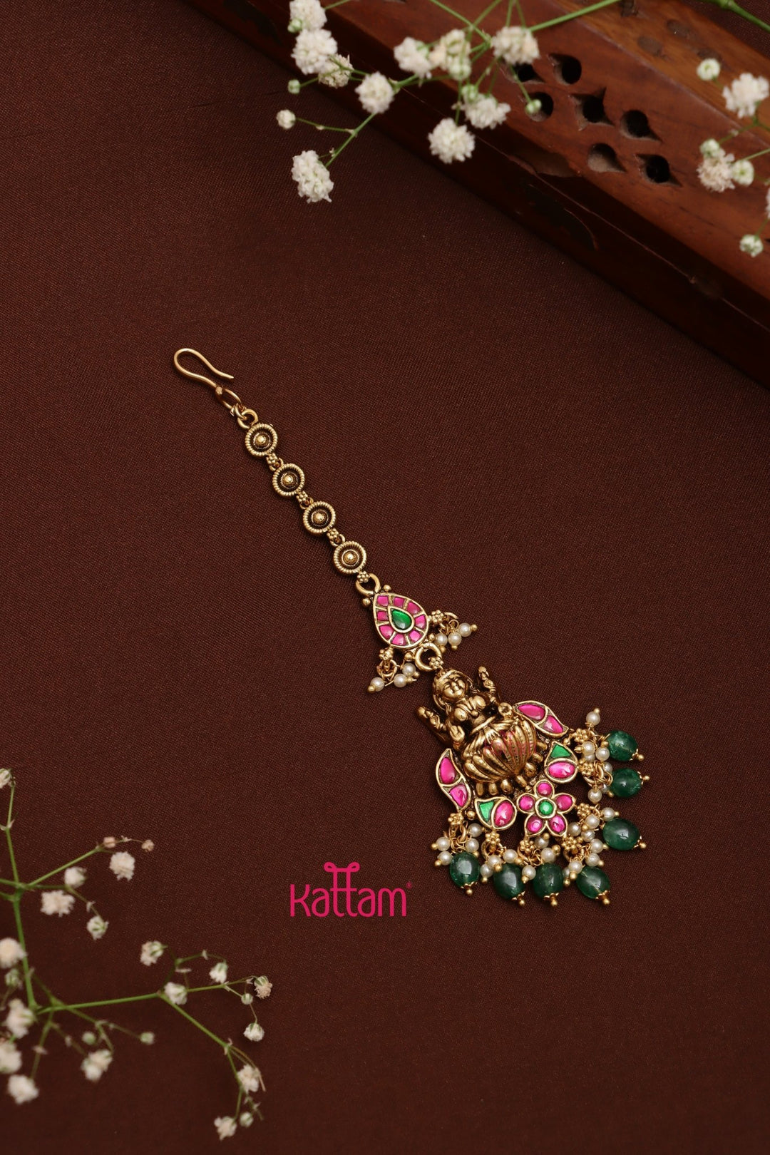 Goddess Rubygreen Thilak Maangtikka - MT145