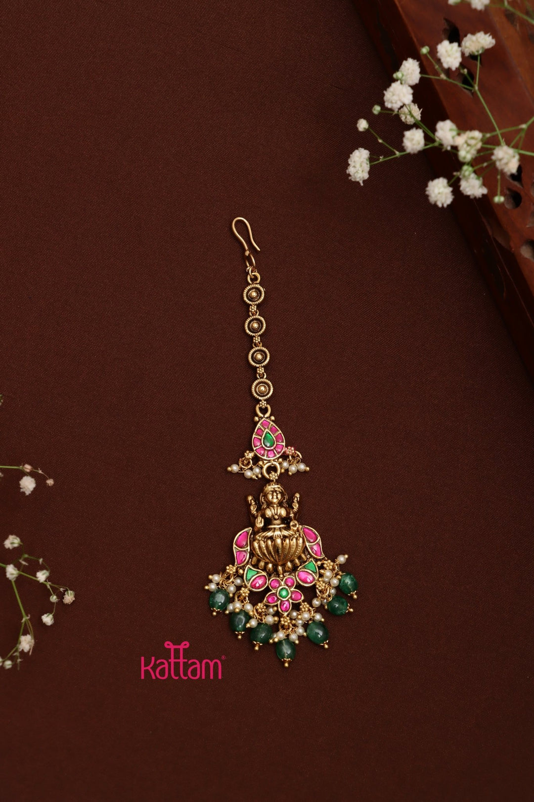 Goddess Rubygreen Thilak Maangtikka - MT145