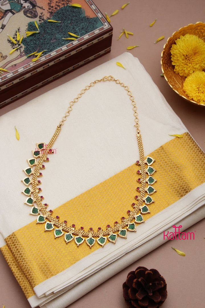 Goldone Kerala Palakka Choker ( No Earrings ) - N3185