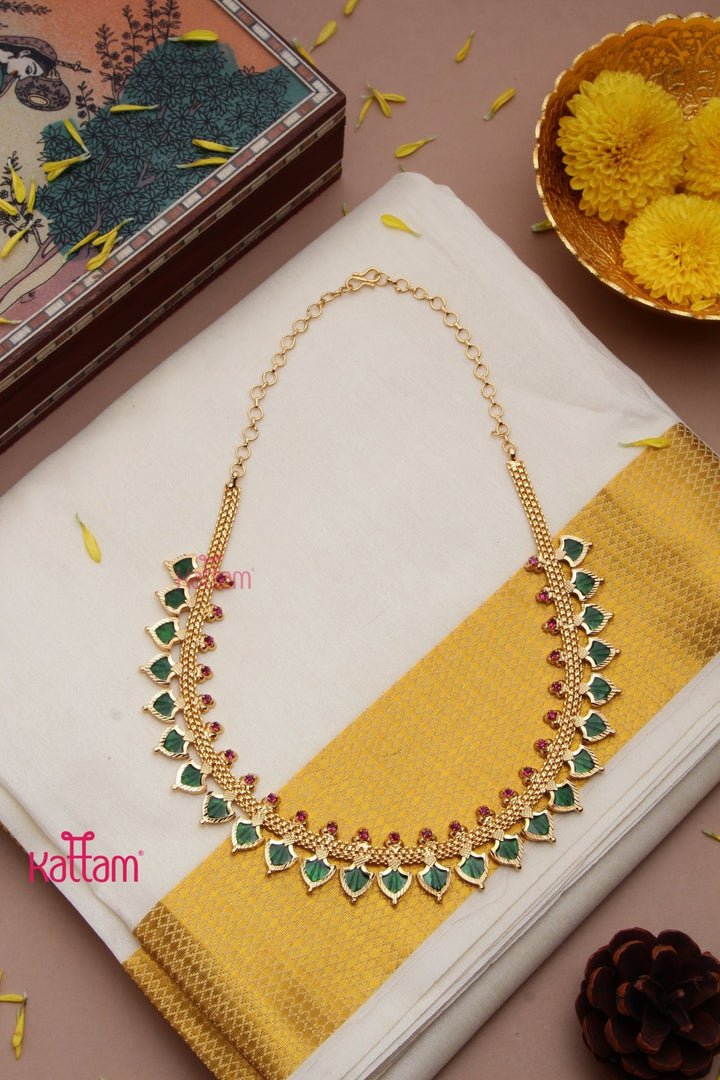 Goldone Kerala Palakka Choker ( No Earrings ) - N3185