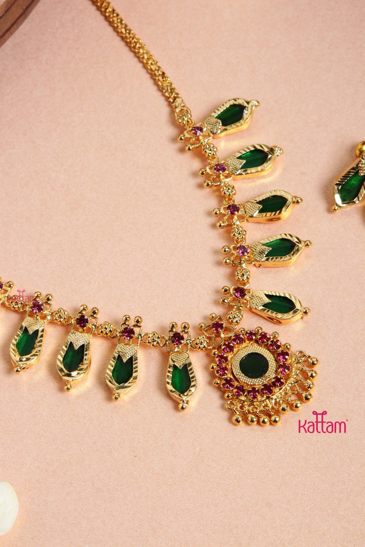 Goldtone Palakka Necklace - N3101