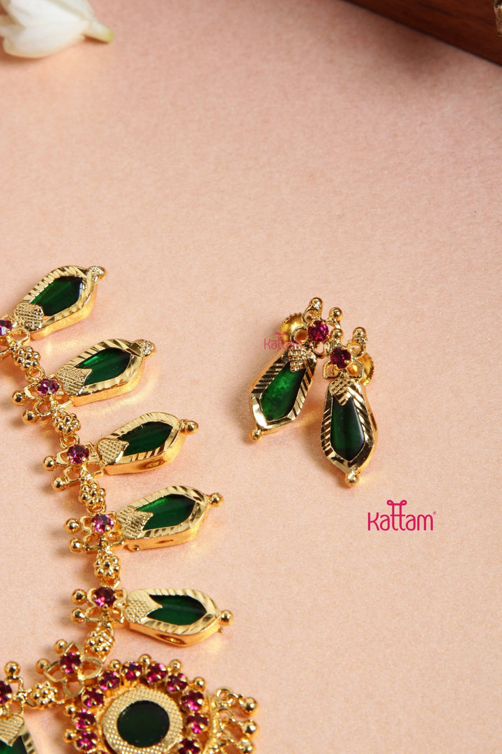 Goldtone Palakka Necklace - N3101