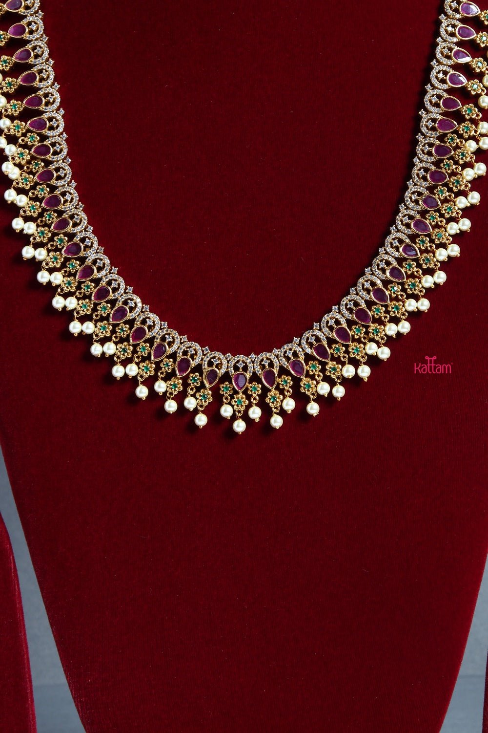 Grand Bridal Stone Haram - N1281