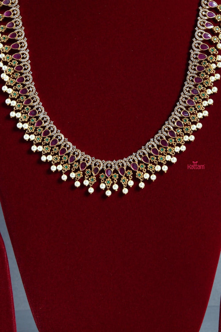 Grand Bridal Stone Haram - N1281