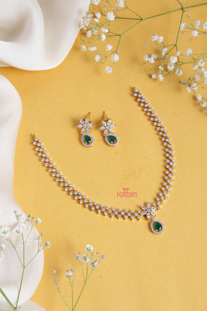 Green AD Necklace - N5001