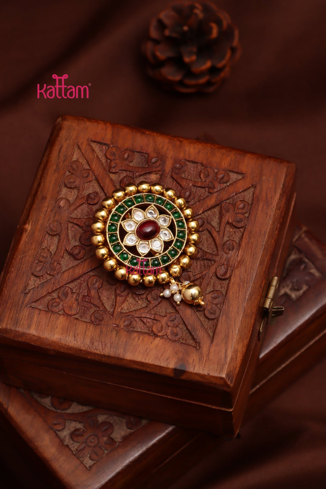 Green Flower Jadai Billai - JB116