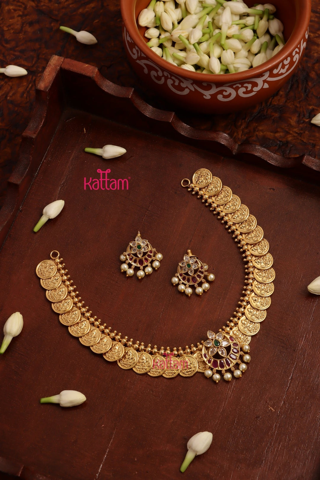 Halfmoon Goddess Kaasu Choker - N3668