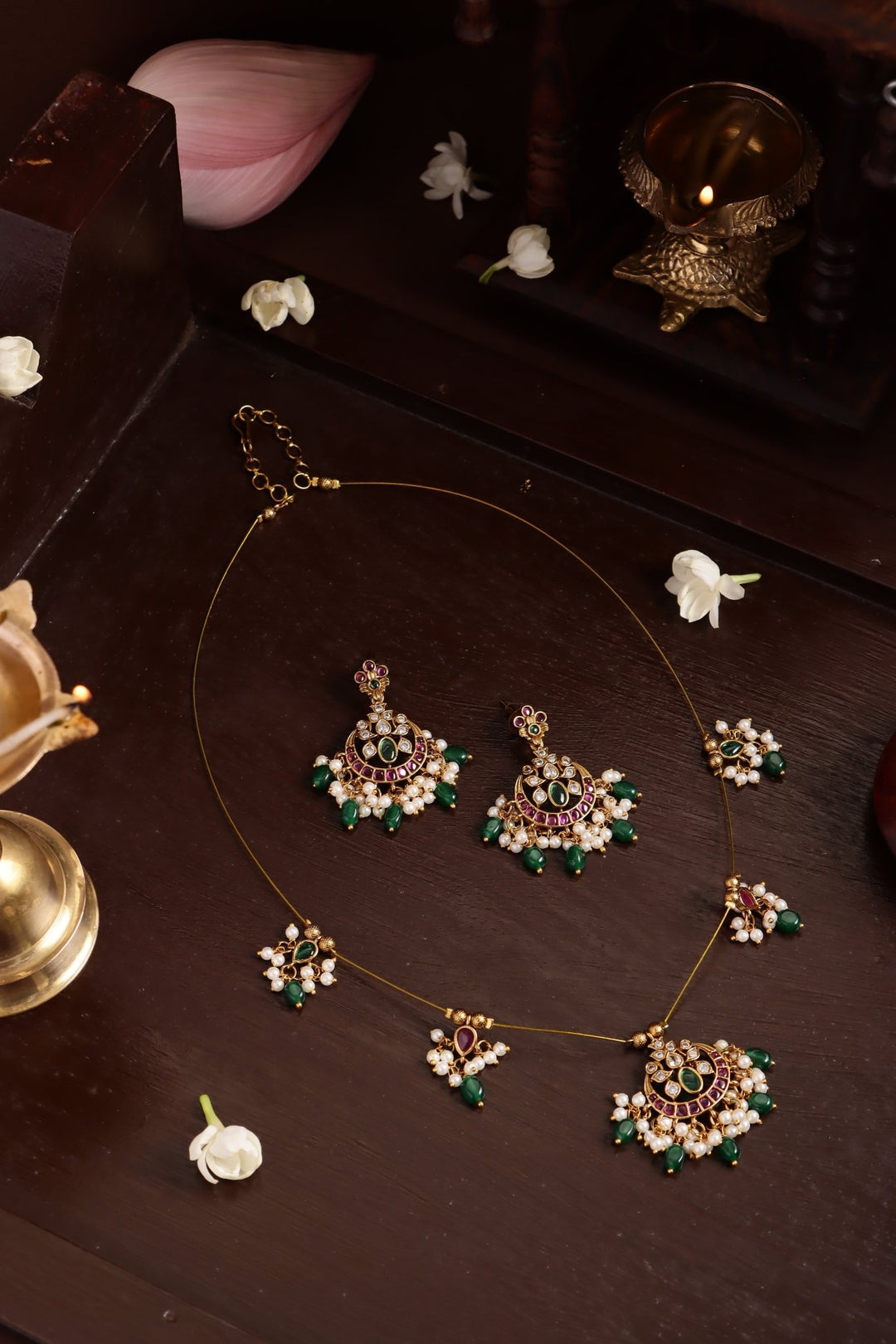 Halfmoon Invisible Necklace - N3825
