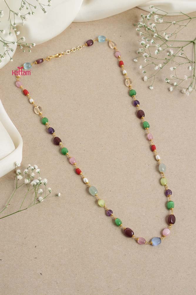 Handcrafted Colourful Mala - N2645