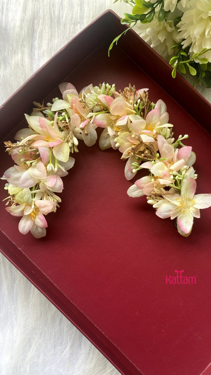 Handcrafted Hair Accessory Flower - Design 61 - HA143