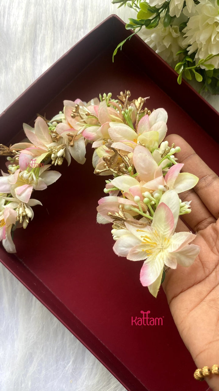 Handcrafted Hair Accessory Flower - Design 61 - HA143
