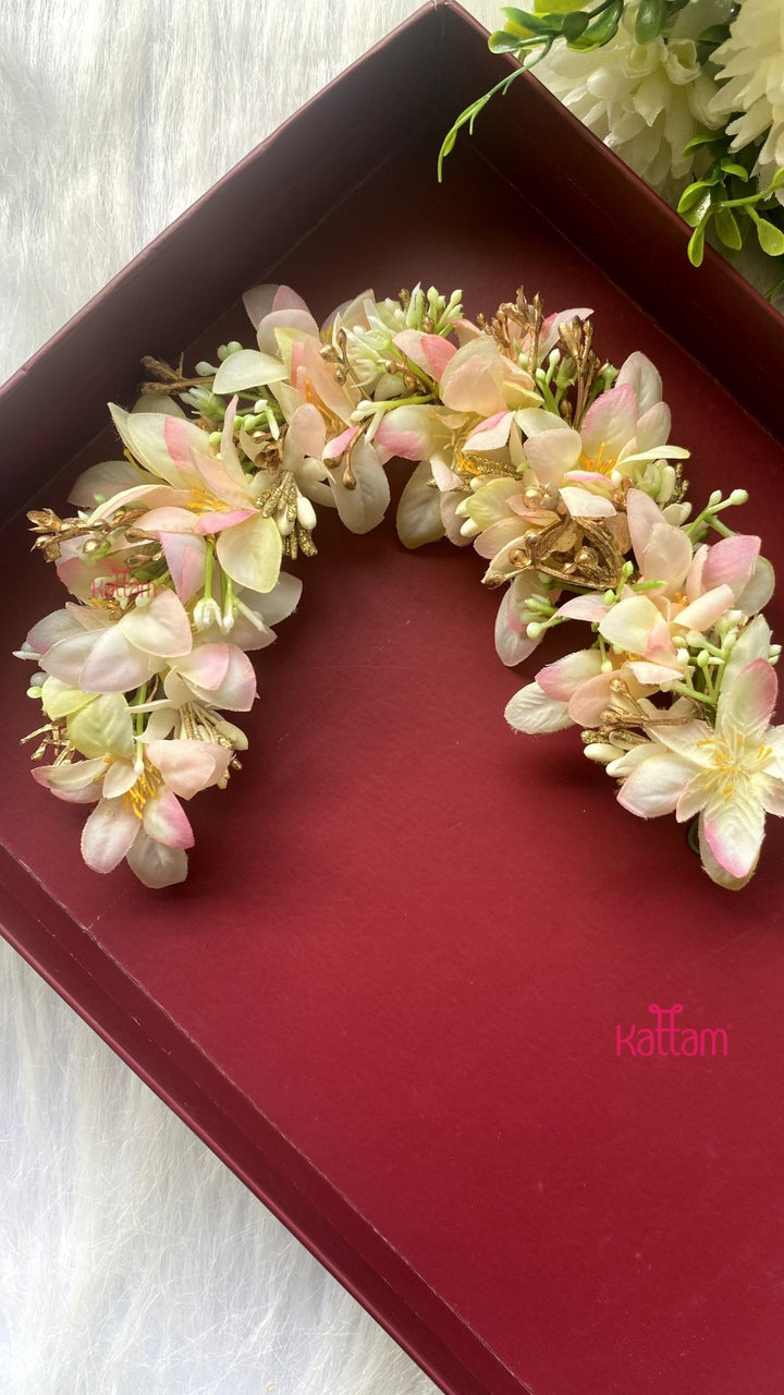 Handcrafted Hair Accessory Flower - Design 61 - HA143