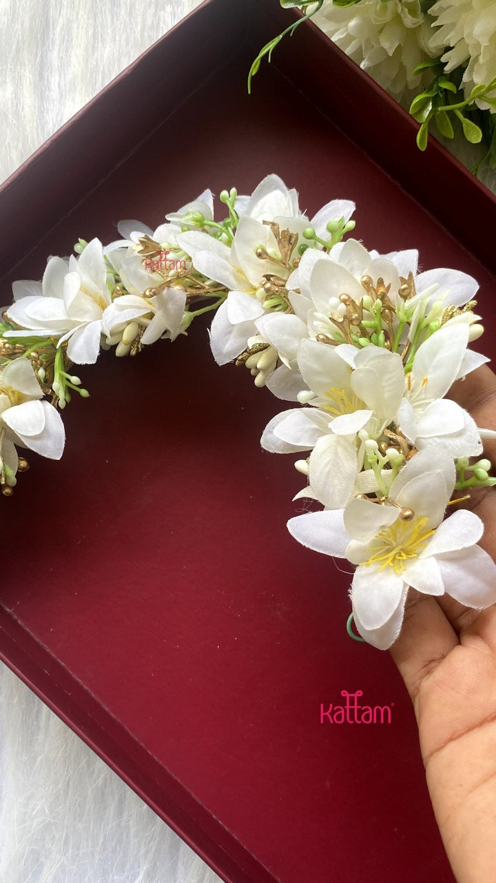 Handcrafted Hair Accessory Flower - Design 62 - HA144