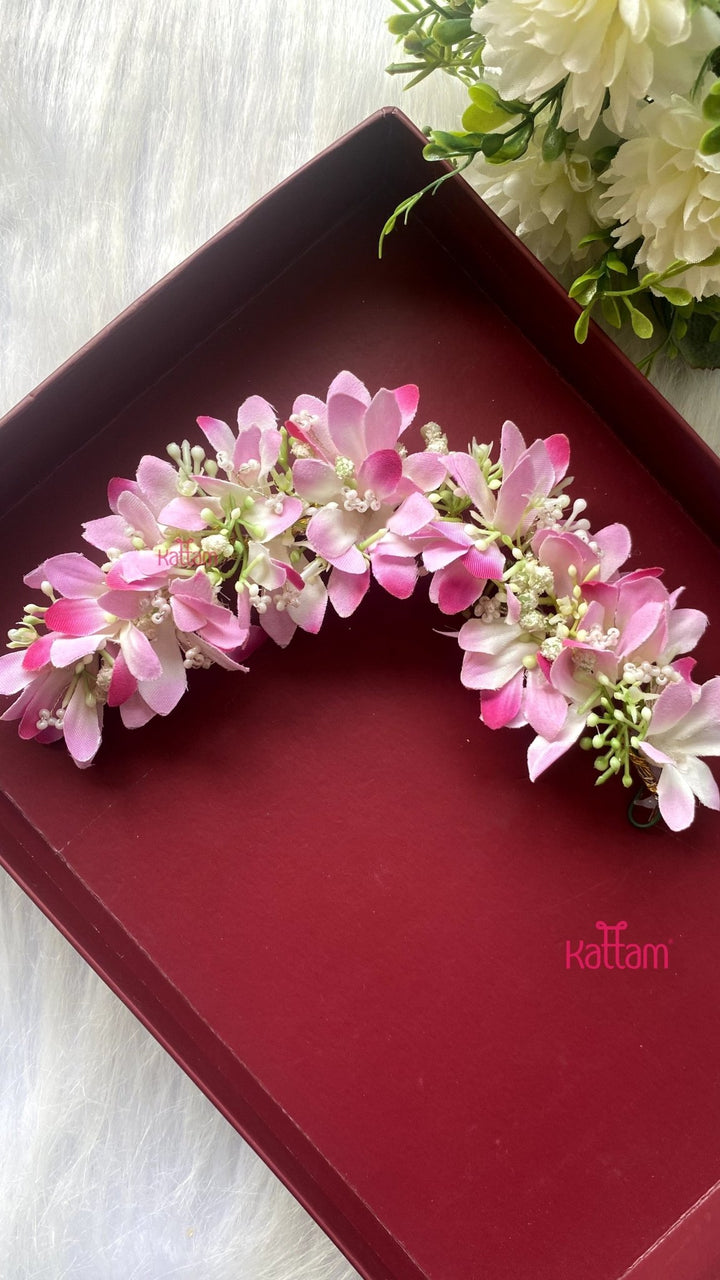 Handcrafted Hair Accessory Flower - Design 63 - HA145