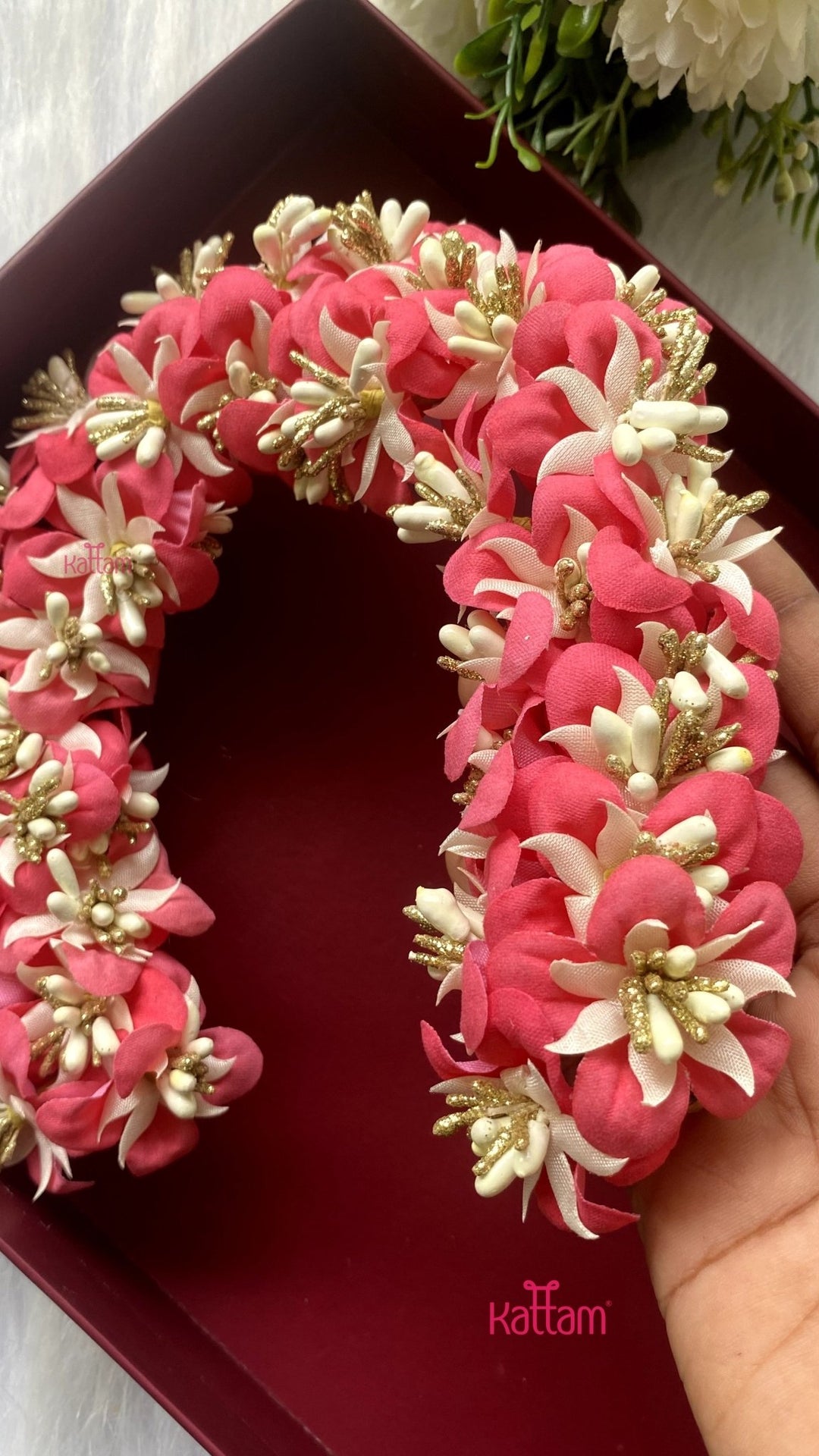 Handcrafted Hair Accessory Flower - Design 64 - HA146