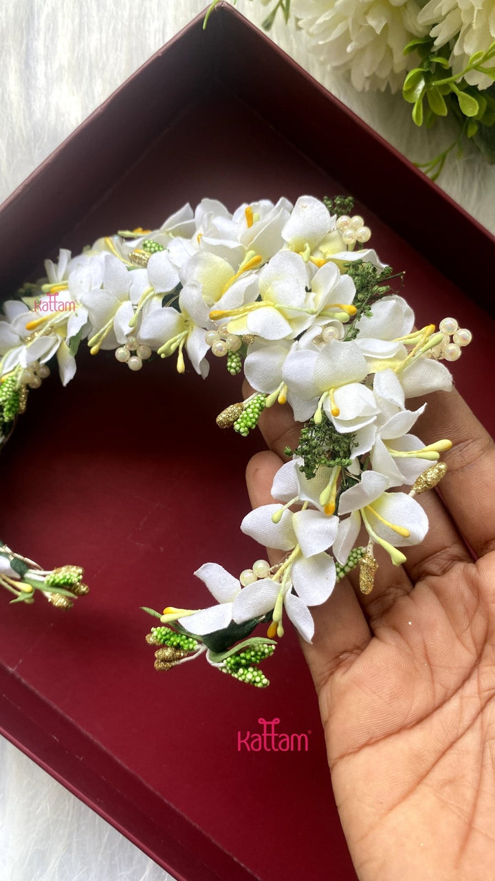 Handcrafted Hair Accessory Flower - Design 69 - HA151