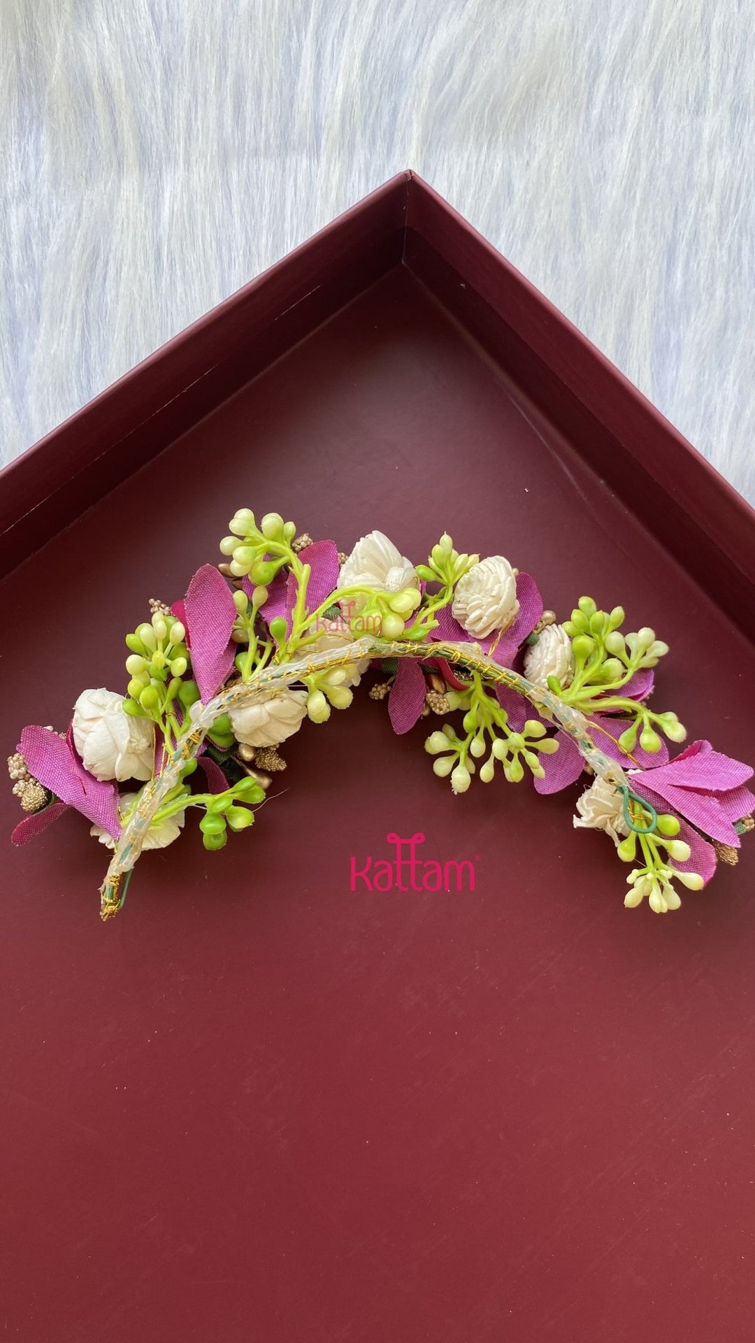 Handcrafted Hair Accessory Flower - Design 81 - HA164
