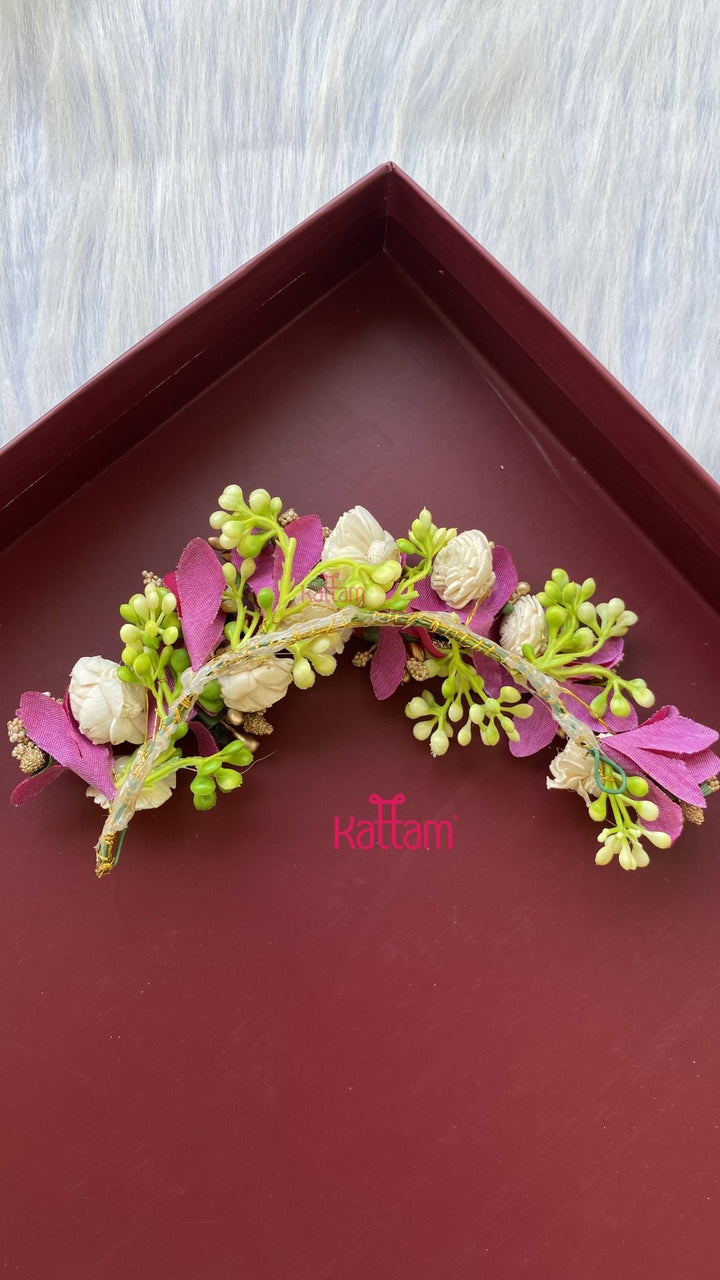 Handcrafted Hair Accessory Flower - Design 81 - HA164