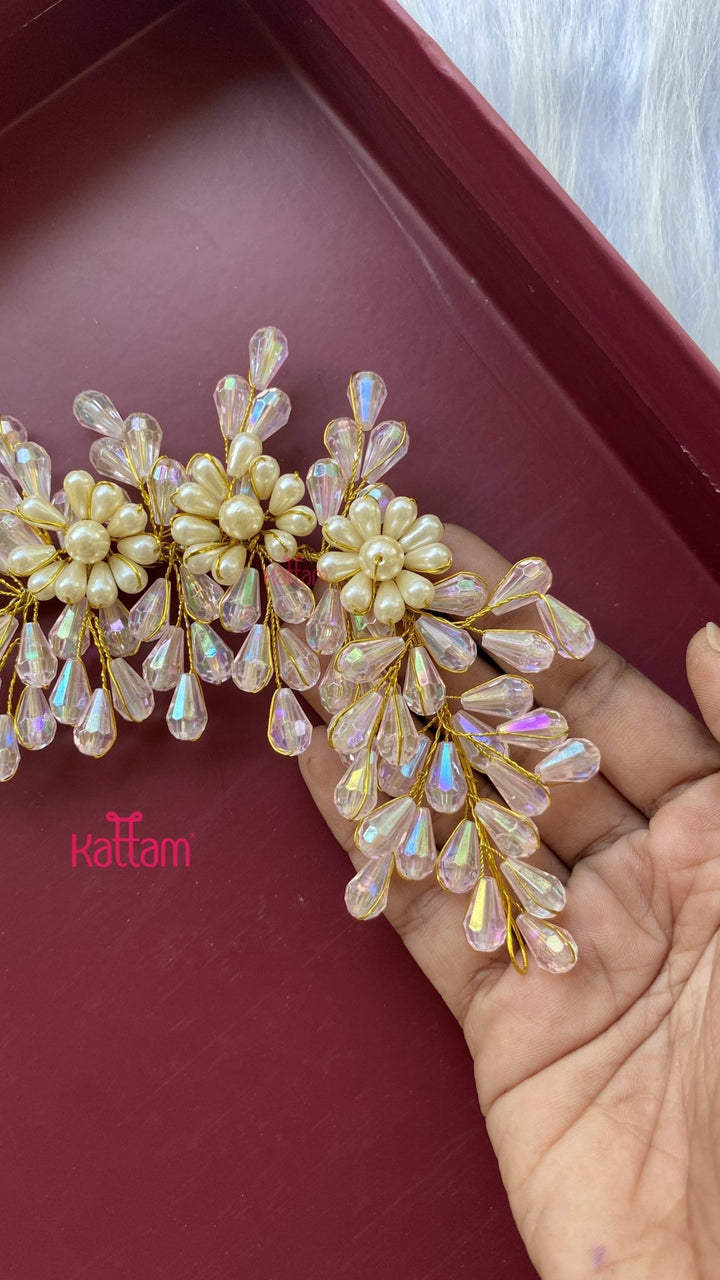 Handcrafted Hair Accessory Flower - Design 88 - HA171