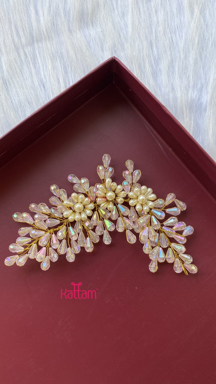 Handcrafted Hair Accessory Flower - Design 88 - HA171