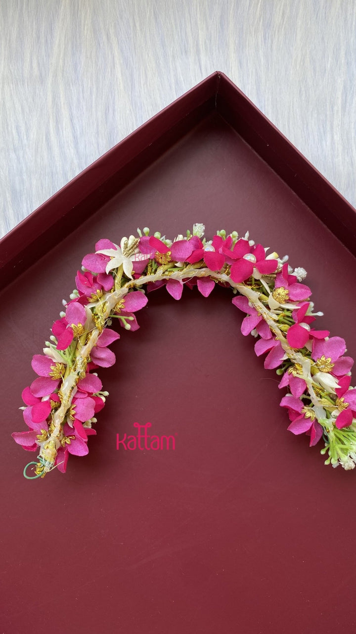Handcrafted Hair Accessory Flower - Design 91 - HA174