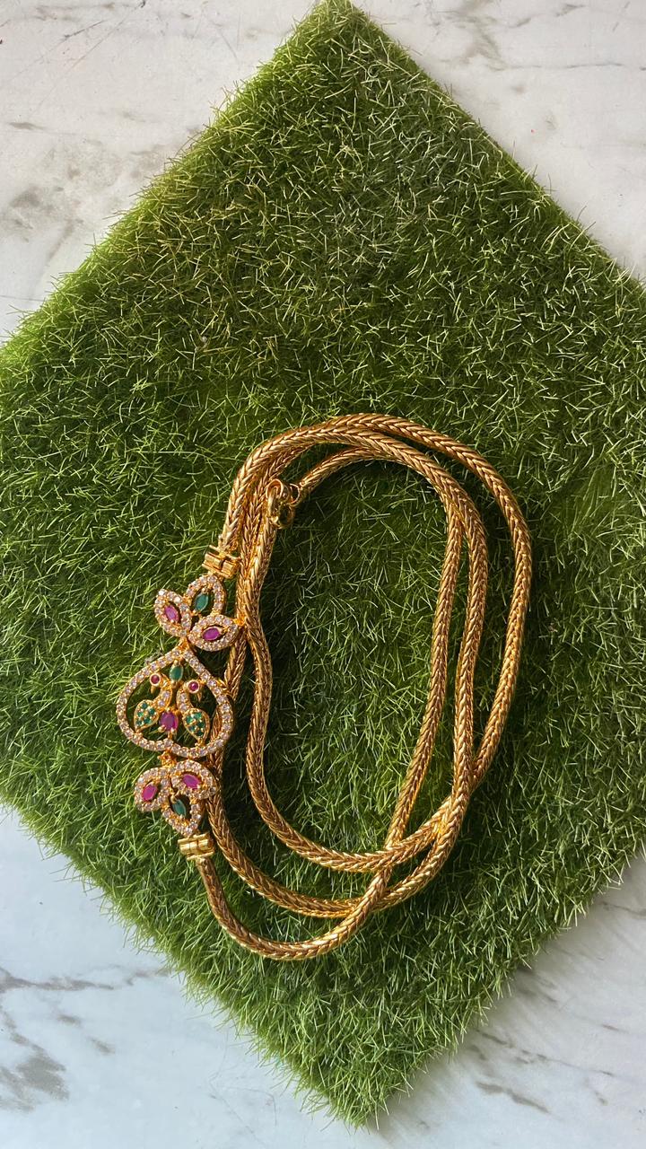 Heart Mogappu Chain - N962