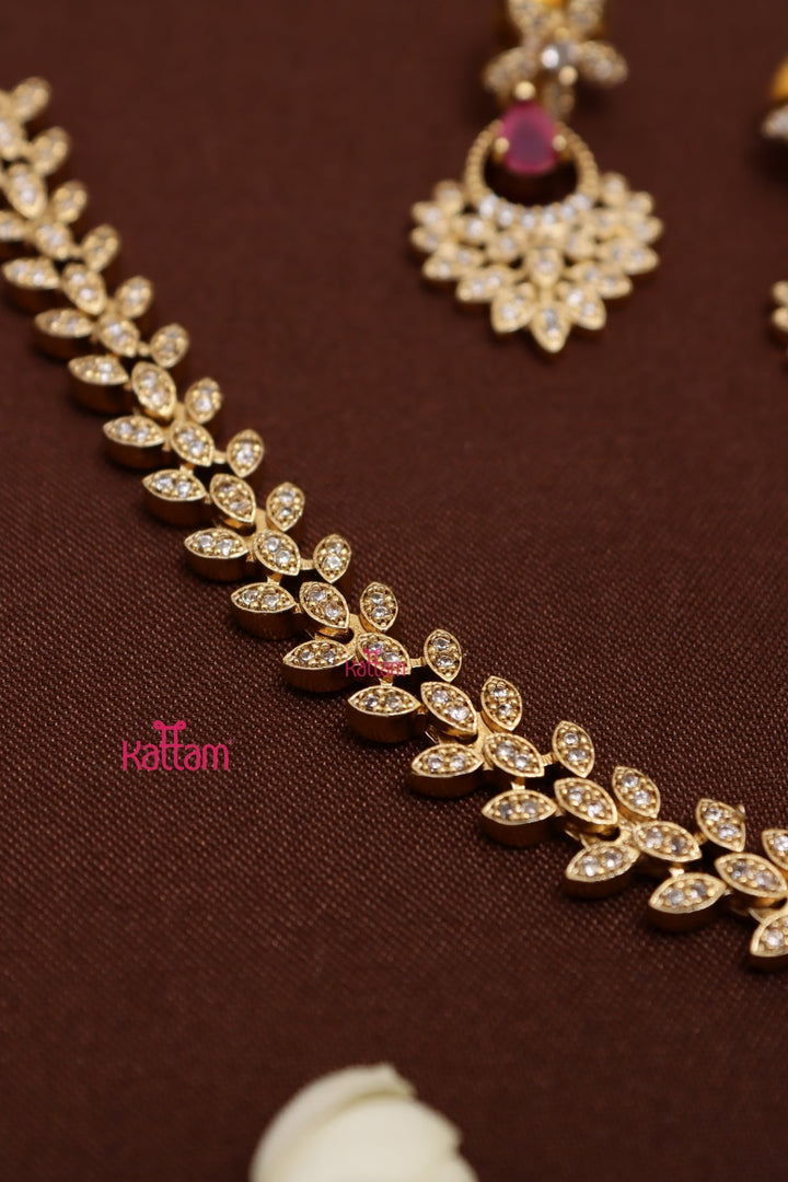 Ifa - Ruby Stone Choker - N5395