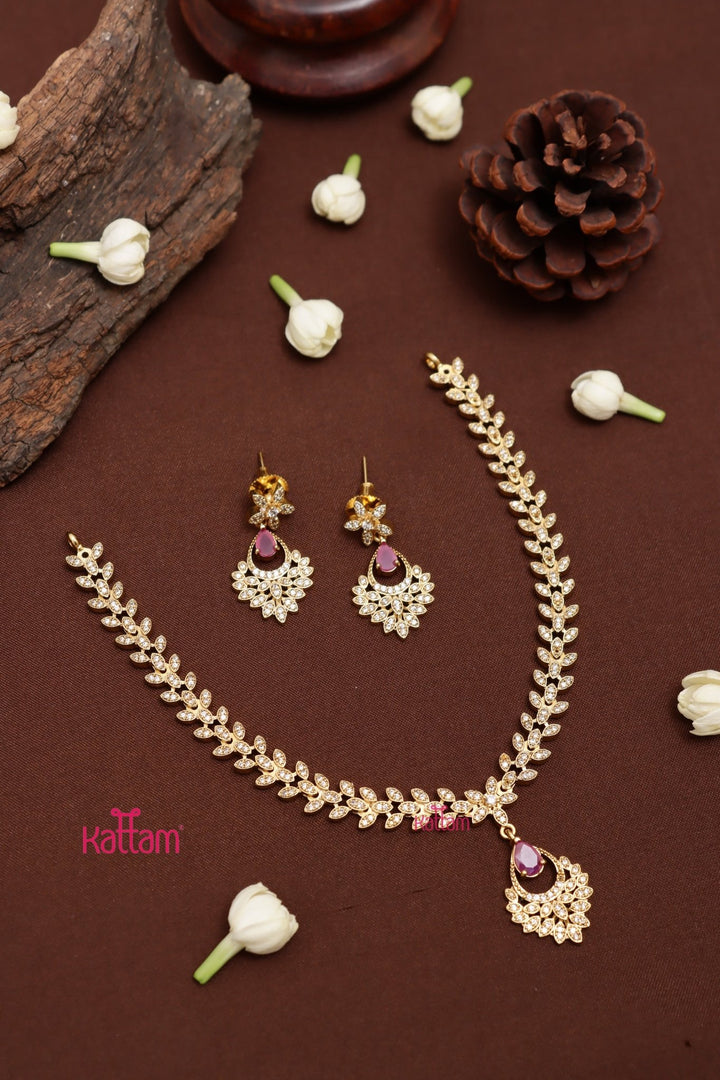 Ifa - Ruby Stone Choker - N5395