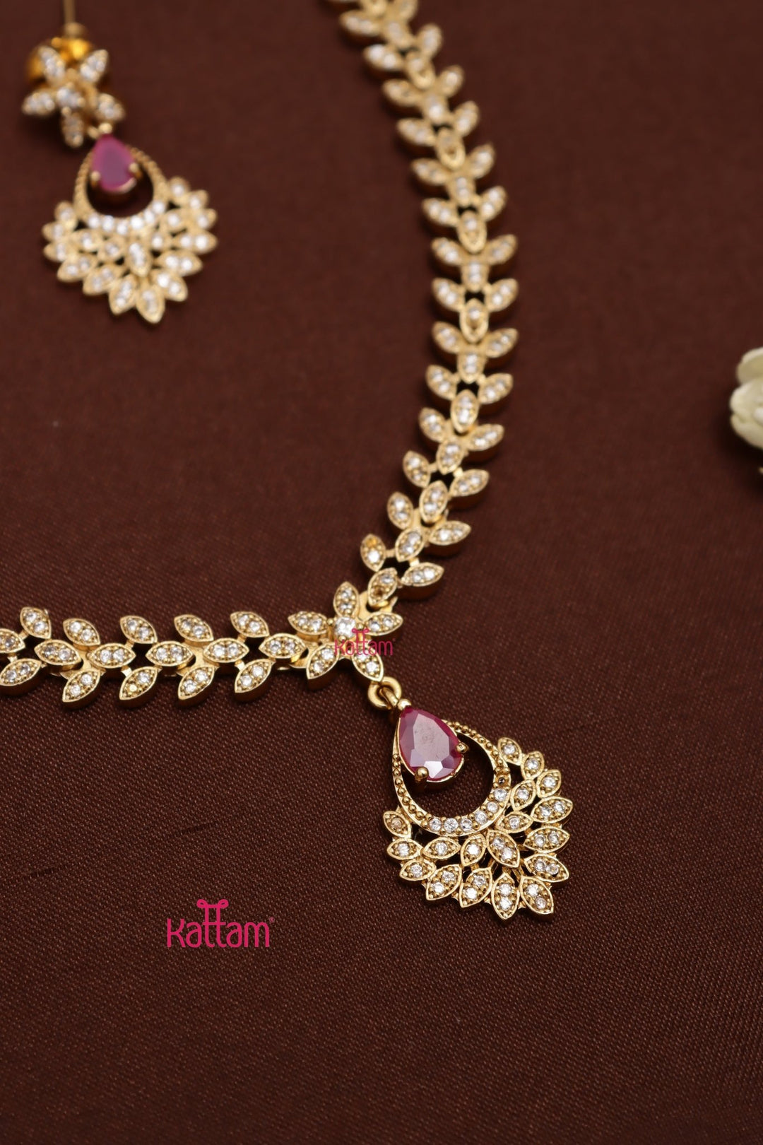 Ifa - Ruby Stone Choker - N5395